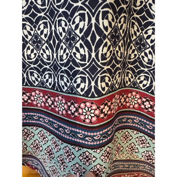 Pink‎ Rose Navy Patterned Tunic Size XL - Picture 4 of 8